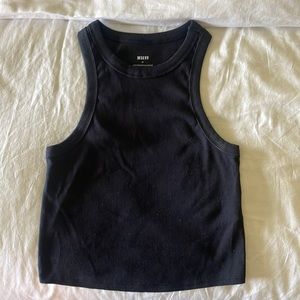 Popular Maeve cropped racer back tank